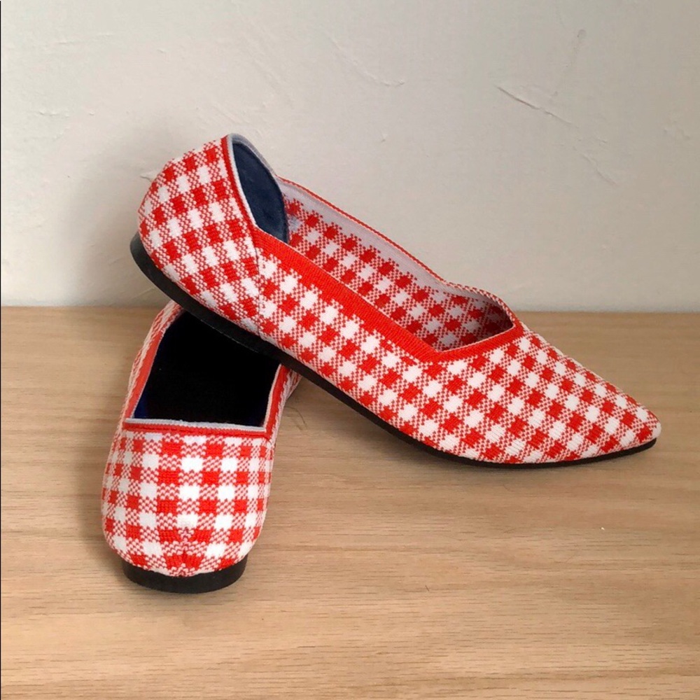 3/$20 Gingham Rothy’s style shoes